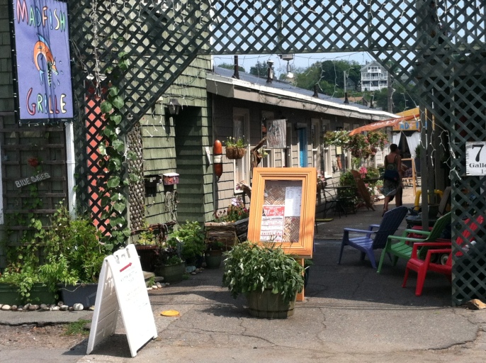 The artist's colony in Gloucester features several galleries and great places to eat on the waterfront.