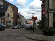 New Bedford's cobblestone streets lead to the waterfront where whalers once departed for the hunt.