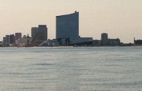 A new ocean-front casino towers over the boardwalk, making it easy to steer to Atlantic City.