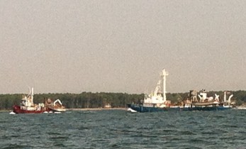 The menhaden fleet from Reedville trolls the length of the Chesapeake Bay.